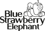 Blue Strawberry Elephant