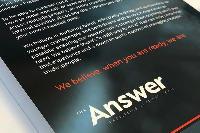 the-answer-brochure-design
